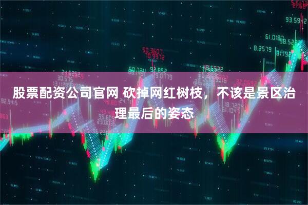 股票配资公司官网 砍掉网红树枝，不该是景区治理最后的姿态